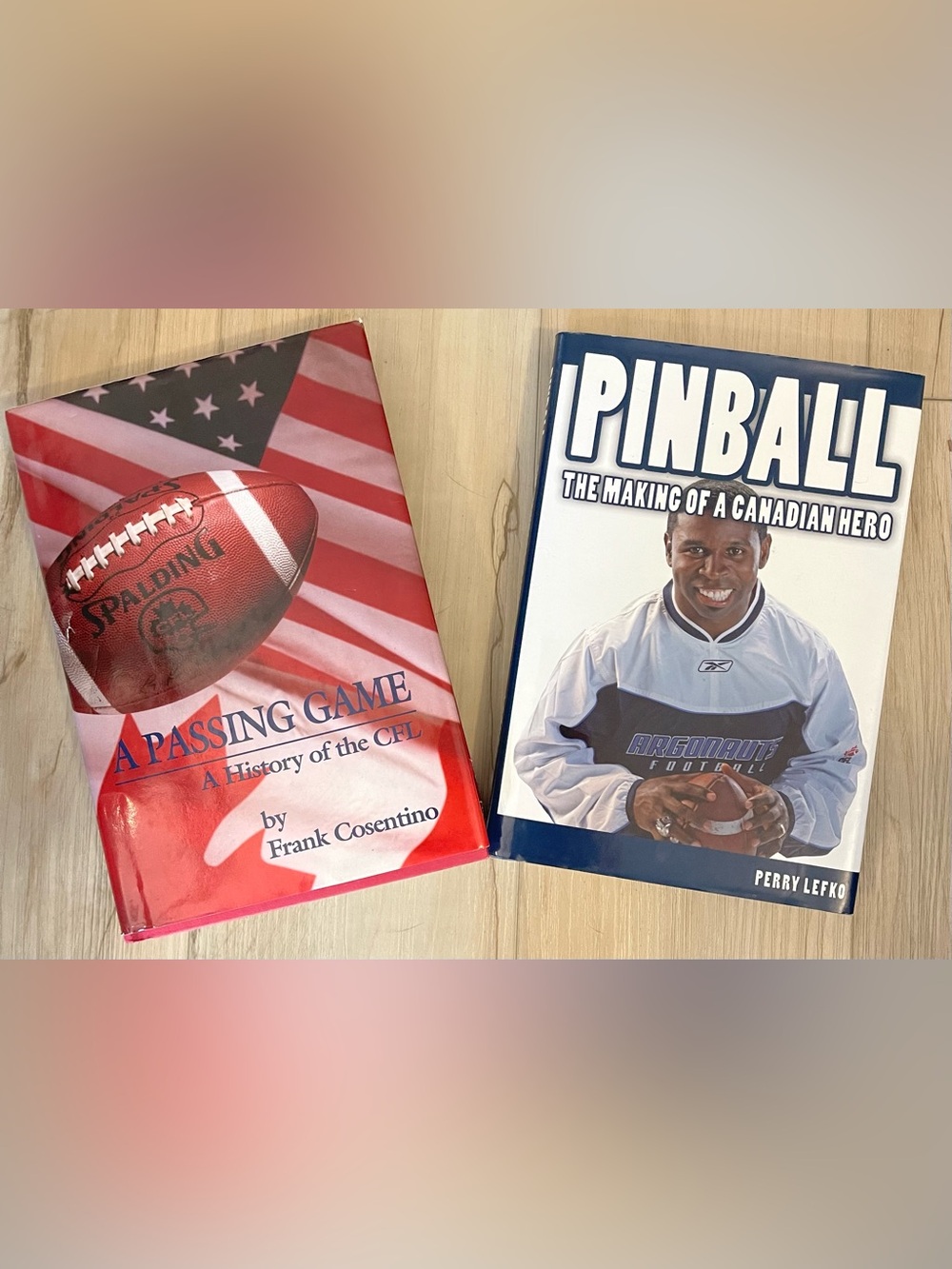 Sports Hardcover CFL books